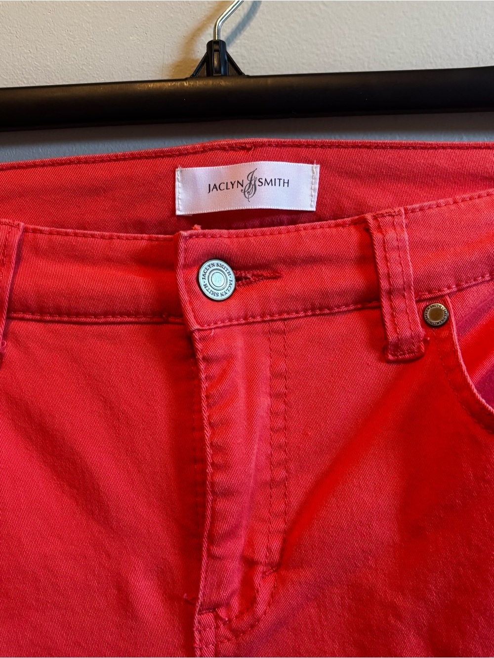 Y2K Jaclyn Smith CORAL Skinny Women’s Jeans - Picture 3 of 7